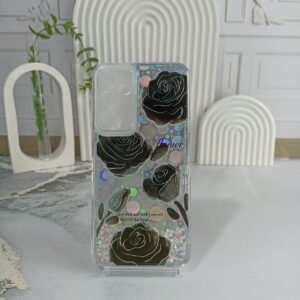 قاب آکواریومی شاین طرح گل رز برای گوشی سامسونگ s23fe