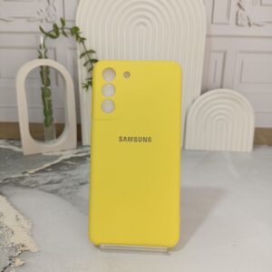 قاب سیلیکونی کپی رنگ زرد برای گوشی سامسونگ s21fe