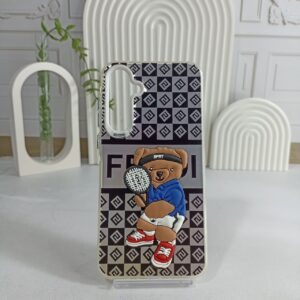 قاب سوکول عروسکی طرح تدی برای گوشی سامسونگ a35/a55