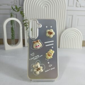 قاب سوکول عروسکی طرح خرگوش و خرس برای گوشی سامسونگ a35/a55