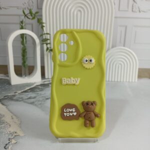 قاب عروسکی موج دار خرسی برای گوشی سامسونگ A25