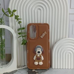 قاب عروسکی داگی رنگ قهوه ای برای گوشی سامسونگa54