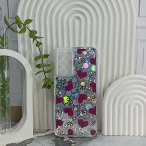 قاب آکواریومی شاین طرح قلب برای گوشی سامسونگ A54