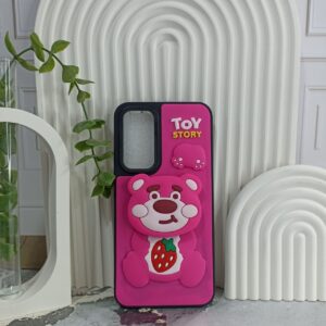 قاب عروسکی پاپ سوکت دار طرح خرسی برای گوشی سامسونگ A54