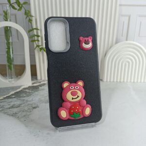 قاب متال عروسکی طرح خرسی برای گوشی سامسونگ A24